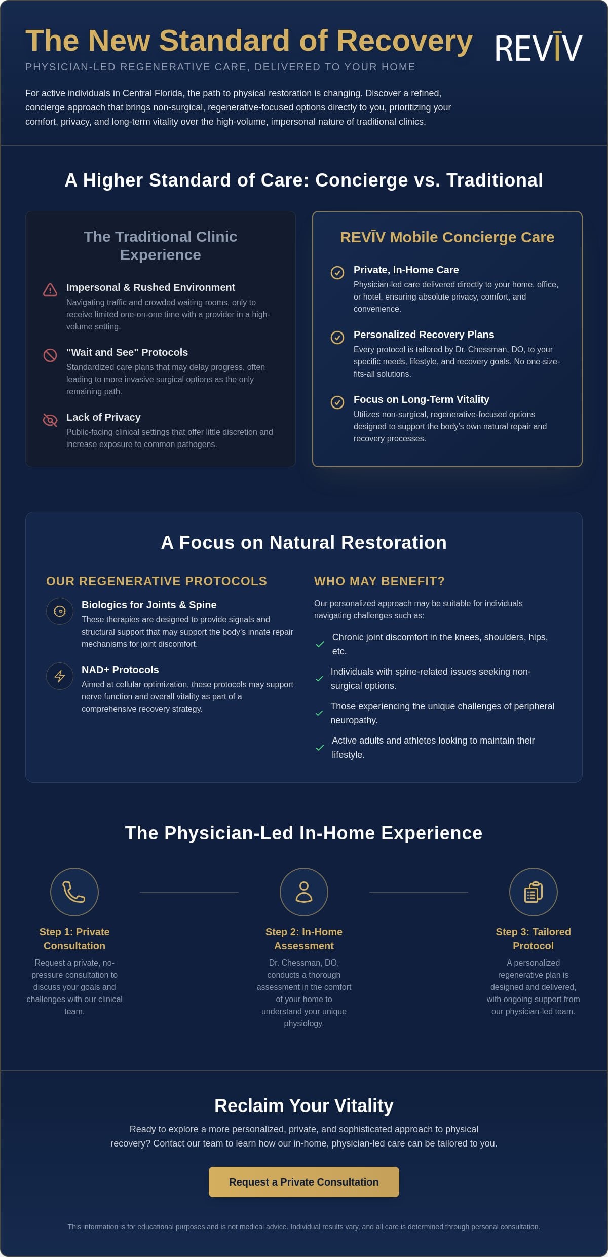 Mobile Regenerative Medicine in Orlando: The Future of In-Home Pain Recovery